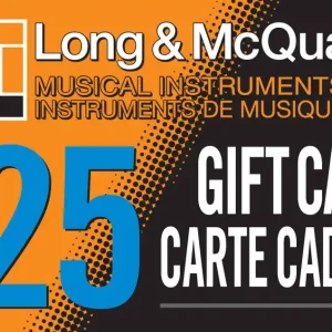 Top Vente Long & McQuade 25 Gift Card