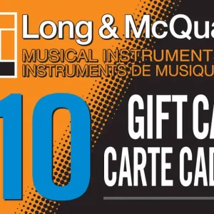 Achat Immédiat Long & McQuade 10 Gift Card
