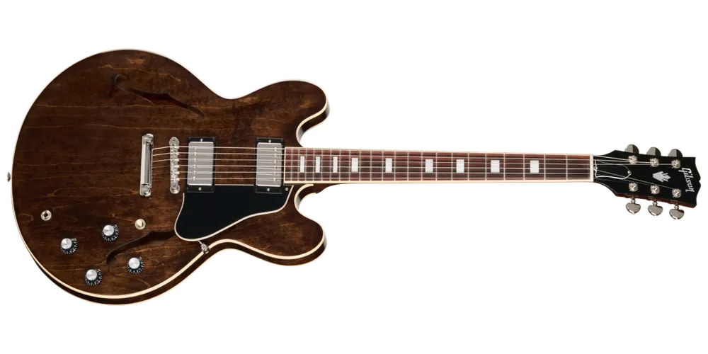 Usine Directe Gibson ES-335 60s Electric Guitar with Hardshell Case - Dark Walnut