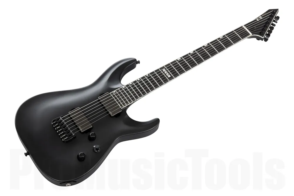 Expédition Rapide ESP E-II Horizon NT-7B Hipshot BLKS - Black Satin - demo