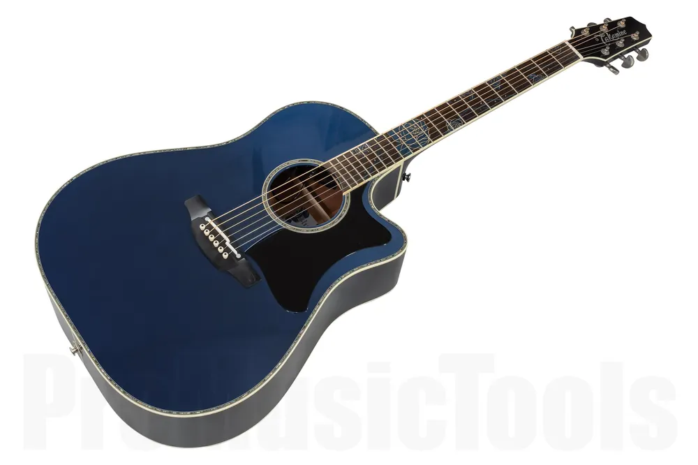 Must-Have Takamine LTD 2021 Blue Rose - Charcoal Blue Gradation