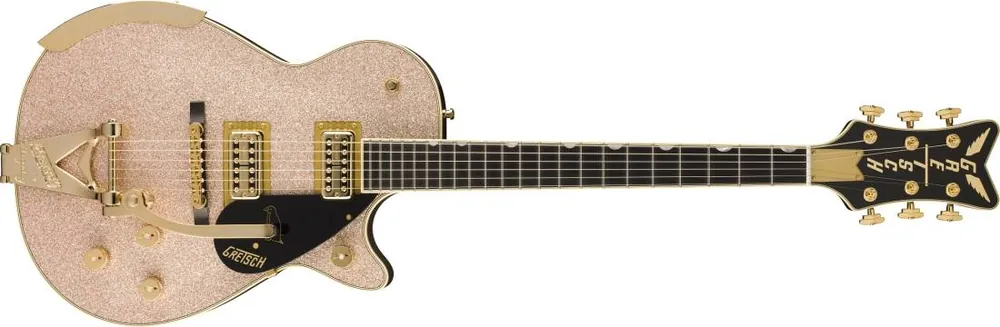 Affaire À Saisir Gretsch Guitars Limited Edition Penguin Electric Guitar with String-Thru Bigsby - Champagne Sparkle