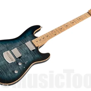 Bon Marché Music Man USA Sabre Guitar HT HH YB - Yucatan Blue