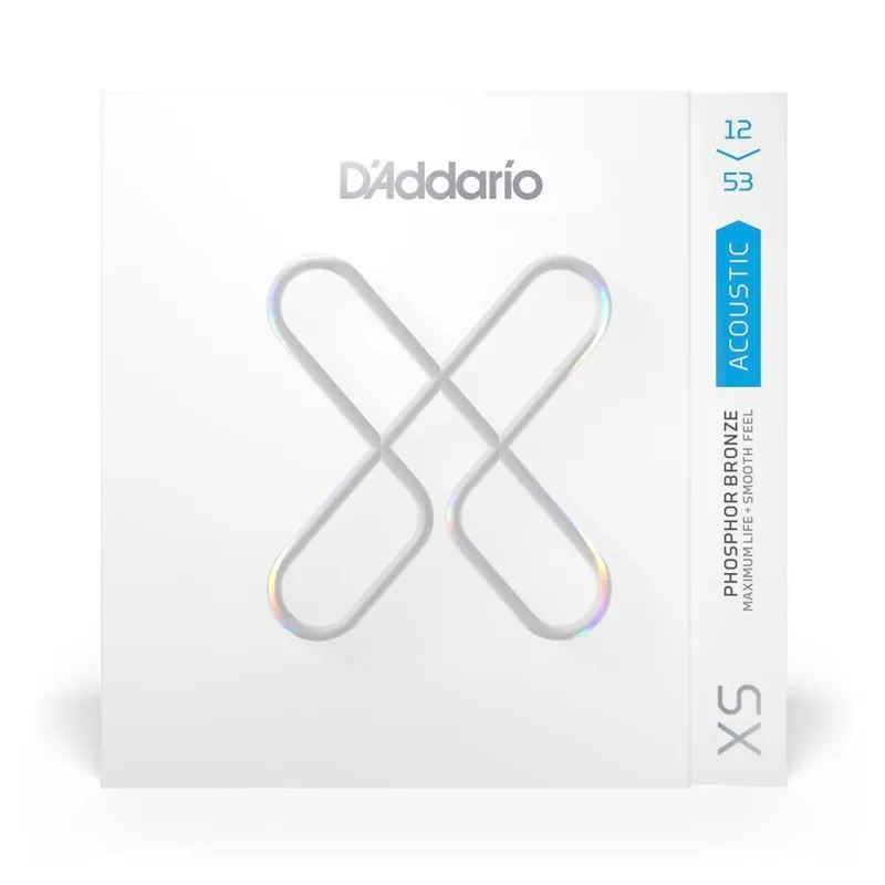 D‘Addario XS Acoustic Phosphor Bronze 12-53 - Light (3-Pack) Must-Have