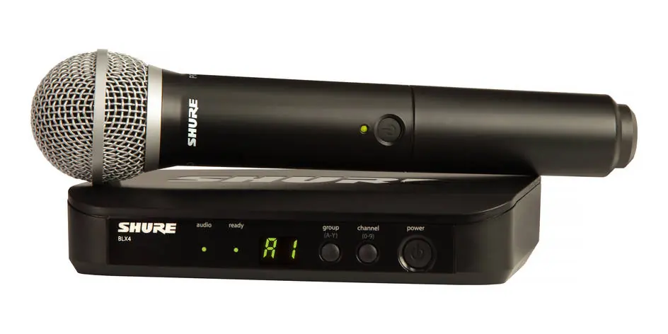 Prix Choc Shure BLX24 Wireless Vocal System with PG58 Microphone (H9 512-542 MHz)