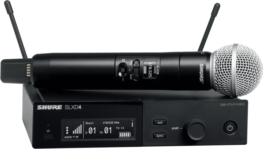 Acheter Direct Shure SLXD24/SM58 Wireless System with SM58 Handheld Transmitter - H55