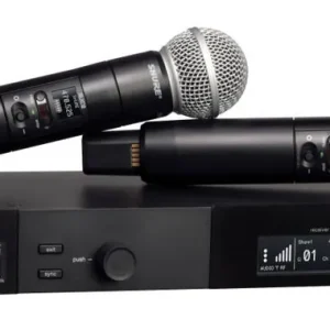 Shure SLXD24D/SM58 Dual Wireless System with 2 SLXD2/58 Handheld Transmitters - G58 Livraison Express