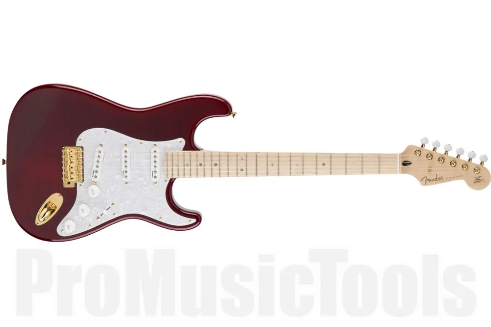 Nouveauté Fender Richie Kotzen Strat - MN - Transparent Red Burst