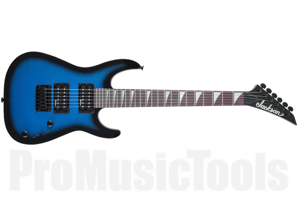 Jackson JS Series Dinky Minion JS1X - Amaranth Fingerboard - Metallic Blue Burst Commander Vite