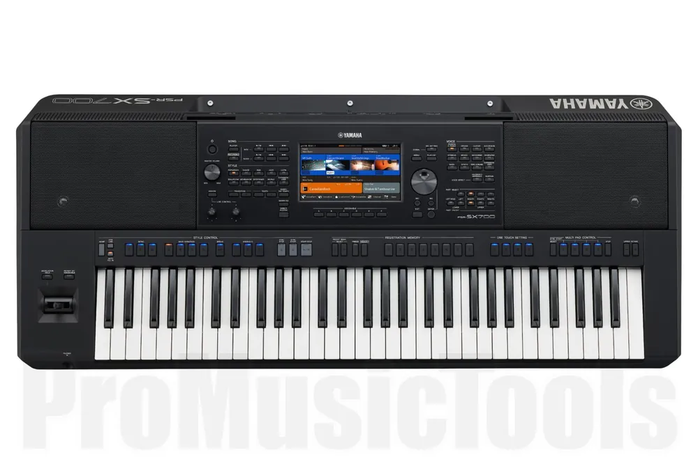 Yamaha PSR-SX700 Digital Keyboard incl. HPH-50B Headphone Bundle Set Commander Vite