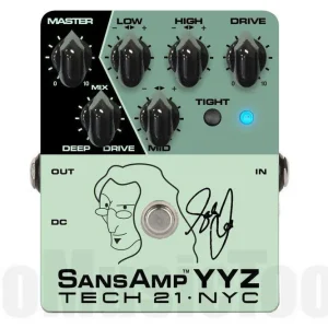 Tech 21 USA SansAmp YYZ - Geddy Lee Signature - b-stock Satisfait Ou Remboursé