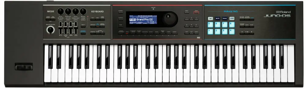 Jusqu'à Épuisement Des Stocks Roland Juno DS61 61-Key Synthesizer w/Phrase Pads