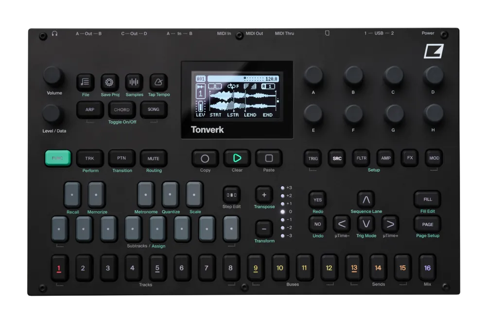 Prix Cassé Elektron Tonverk Poly Multisampler/Audio Processor