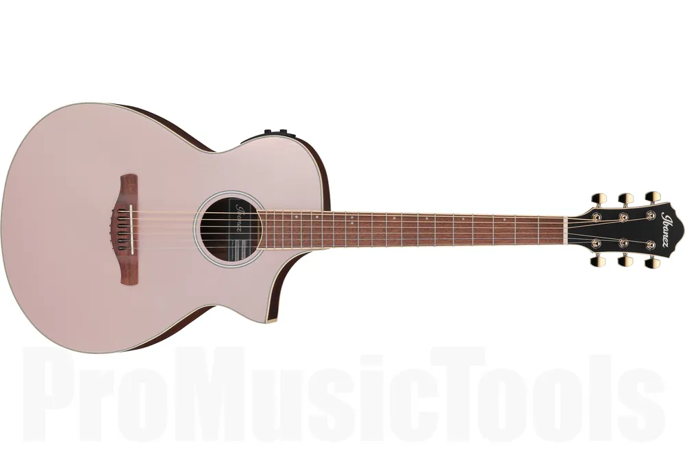 Promotion Ibanez AEWC12-RGF - Rose Gold Metallic Flat