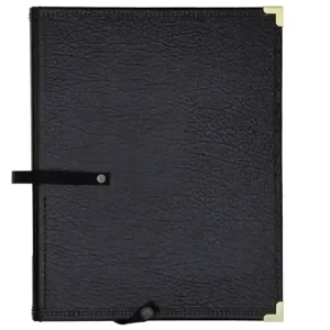 Small World Choir RingBinder with Two Expanding Pockets & Clear Side Pocket Marque