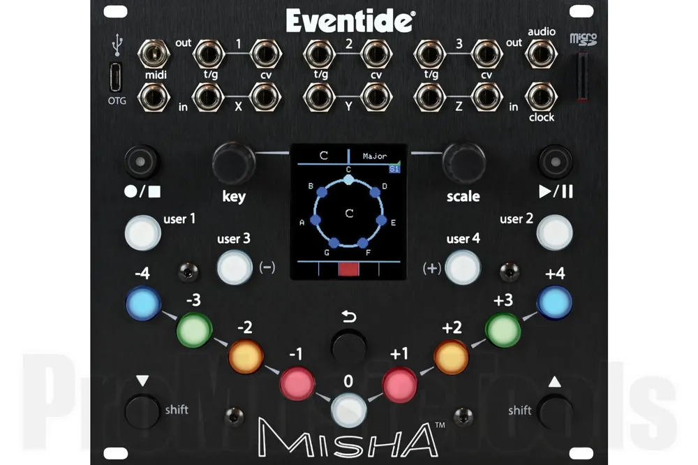 Expédition Rapide Eventide Misha - Eurorack Instrument & Sequencer Module