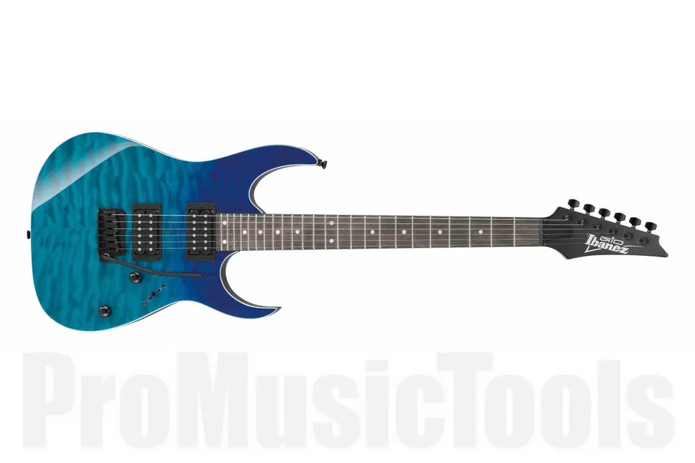 Quantité Limitée Ibanez GRG120QASP BGD - Blue Gradation - b-stock GS220106782