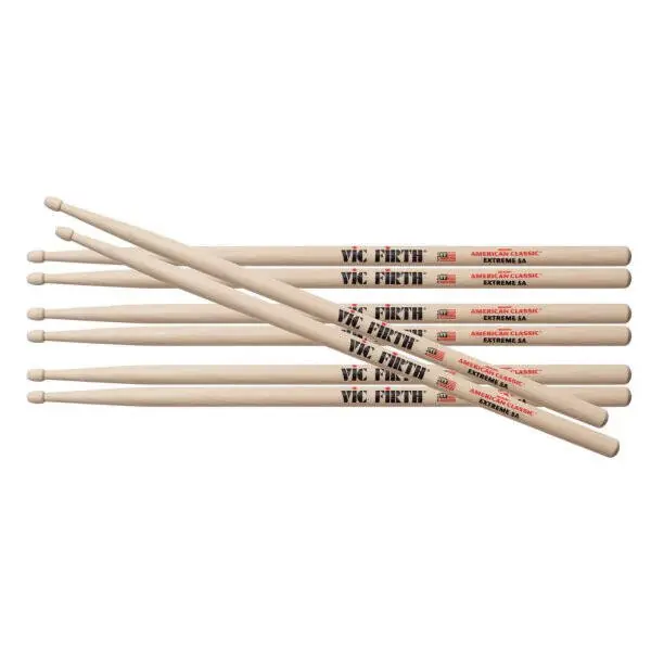 Nouvelle Collection Vic Firth American Classic Extreme 5A Drumsticks (4 Pack)
