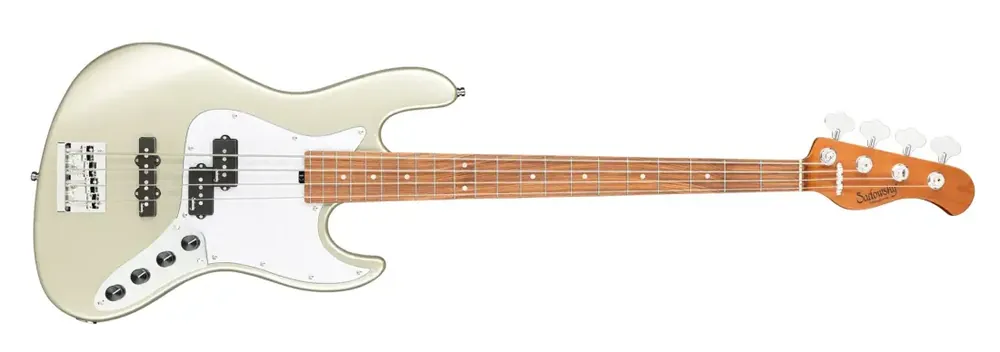 Sadowsky Guitars MetroExpress 21-Fret Hybrid P/J 4-String Bass with Morado Fingerboard - Silver Metallic Commander Maintenant