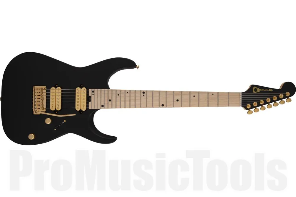 Charvel Angel Vivaldi Signature DK24-7 Nova MN - Satin Black - b-stock Bon Marché