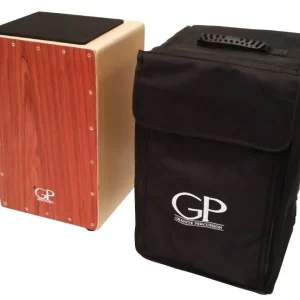 Granite Percussion Cajon Beech Wood Satin Finish w/ Bag Prix Choc