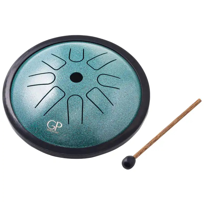 Expédié Aujourd'hui Granite Percussion 6‘‘ 8-Note Tongue Drum - Malachite