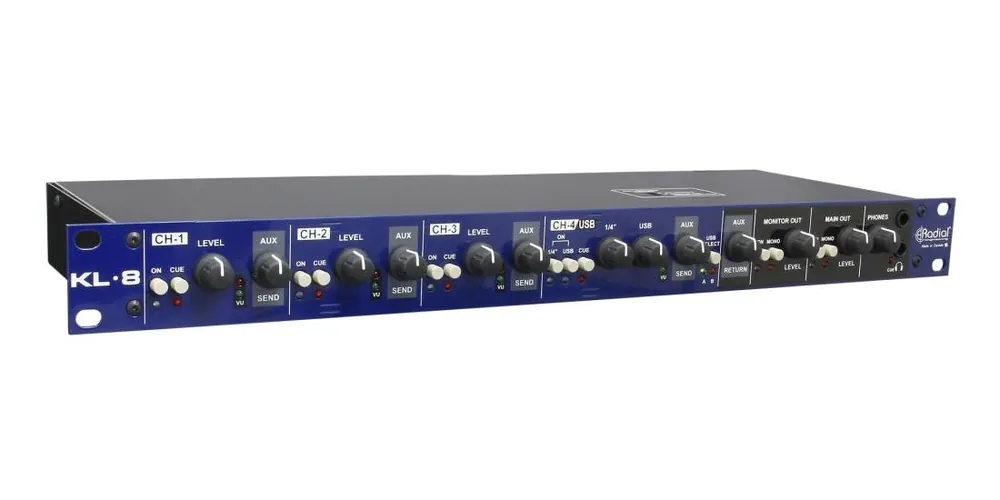 Super Prix Radial KL-8 Rackmount Keyboard Mixing Station