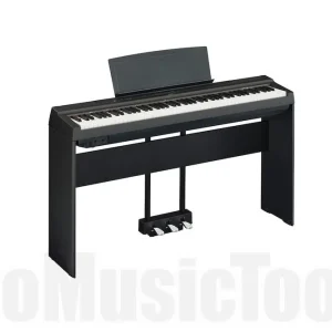 Yamaha P-125A BK Piano Bundle incl. L-125BK Pianostand & LP-1B Livraison Express