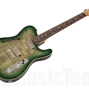 Bon Plan Suhr Alt T HH Flamed Top FTGB - Faded Trans Green Burst RW - EU Limited Edition PV