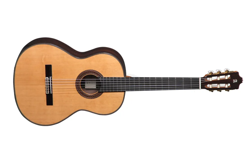 Alhambra Guitarras 7 P Classic Conservatory Classical Guitar with Gig Bag Populaire