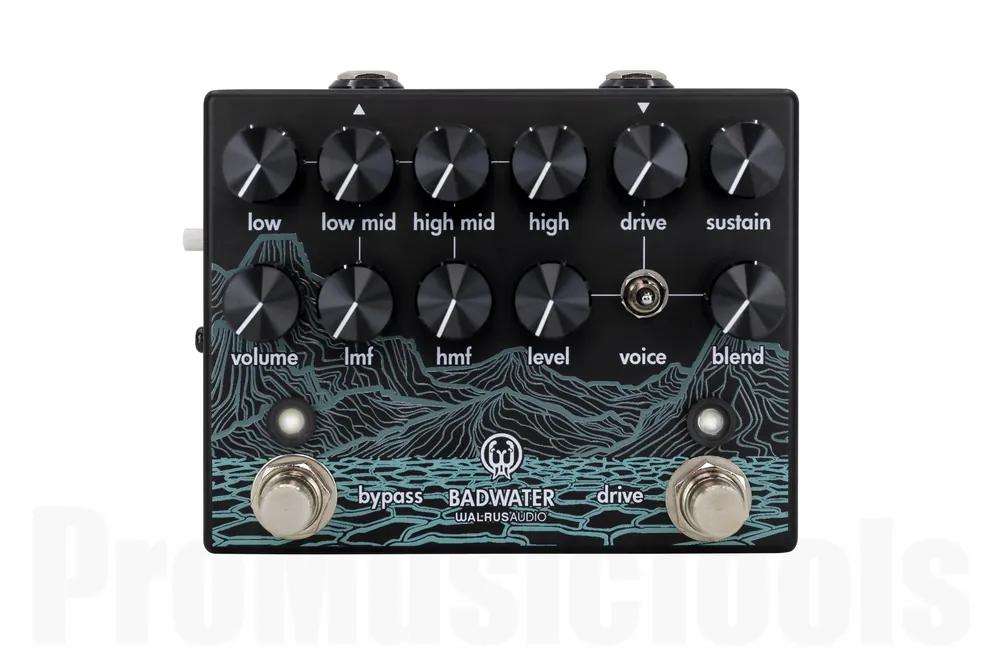 Promotion Walrus Audio Badwater Bass Pre-Amp & D.I.