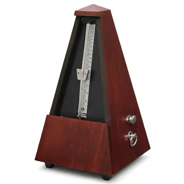 Wittner Wood Metronome with Bell - Mahogany Matte Prix Réduit
