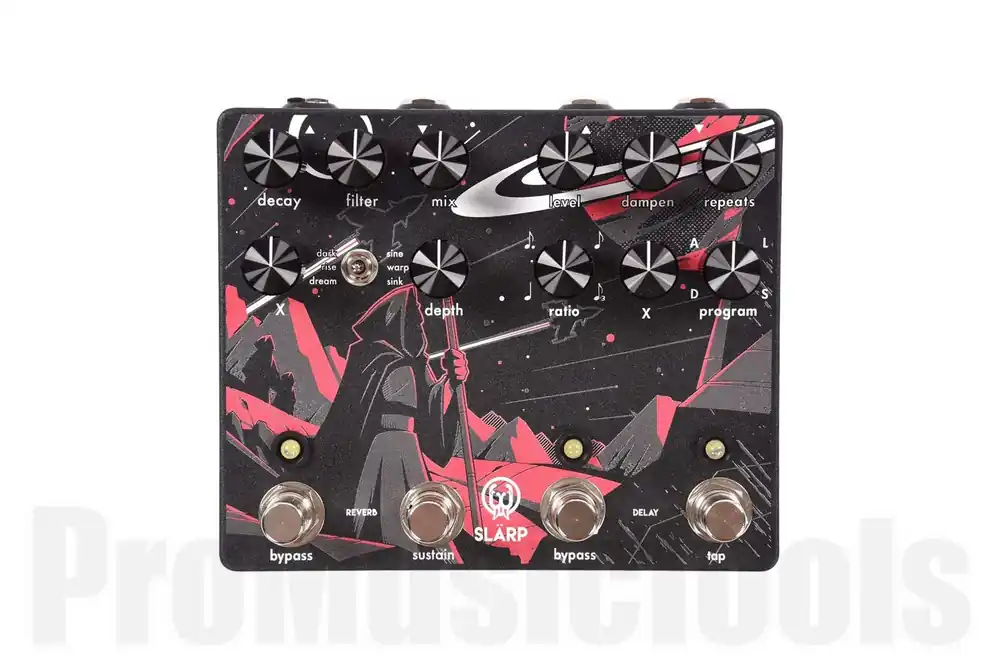 Offre Limitée Walrus Audio Slärp - Combo Reverb / Delay Pedal