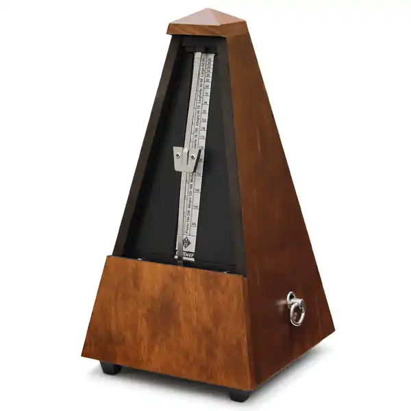 Wittner Metronome Walnut Matt Finish Commande En Gros