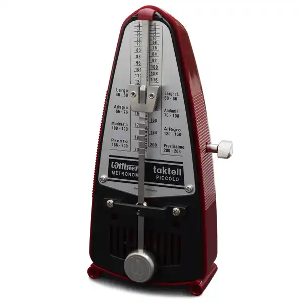 Wittner Taktell Piccolo Metronome - Ruby Vente Flash