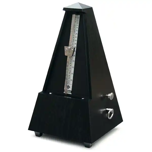 Nouvelle Collection Wittner Metronome with Bell - Black