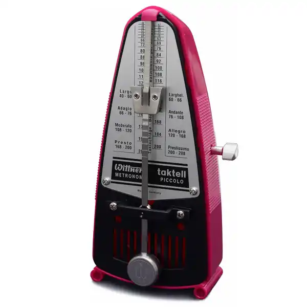 Wittner Taktell Piccolo Metronome - Pink Dernière Chance