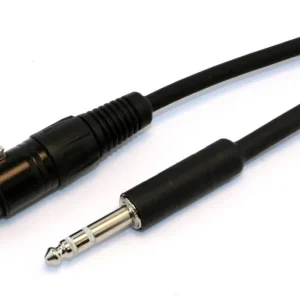 Yorkville Sound Standard Series Balanced XLR-F to TRS-M Interconnect Cable - 6 foot Marque