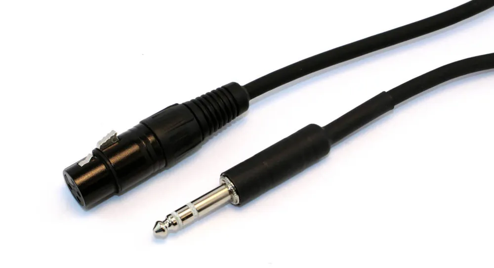 Yorkville Sound Standard Series Balanced XLR-F to TRS-M Interconnect Cable - 6 foot Marque