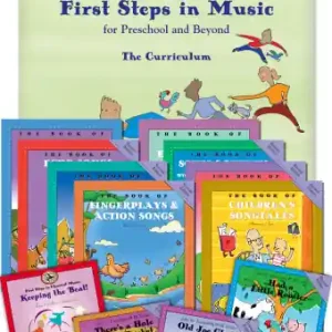 Offre Exclusive GIA Publications First Steps in Music Preschool and Beyond, Basic + Package (Revised Edition) - Feierabend - Curriculum Book/8 Books/4 CDs