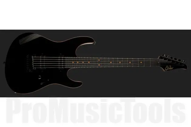 Suhr James Norbert Ivanyi Signature Modern HH BK - Black Bon Marché