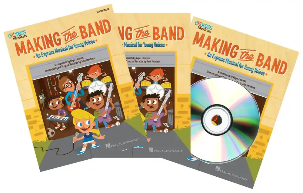 Hal Leonard Making The Band (Musical Revue) - Jacobson/Emerson - Classroom Kit Meilleur Prix