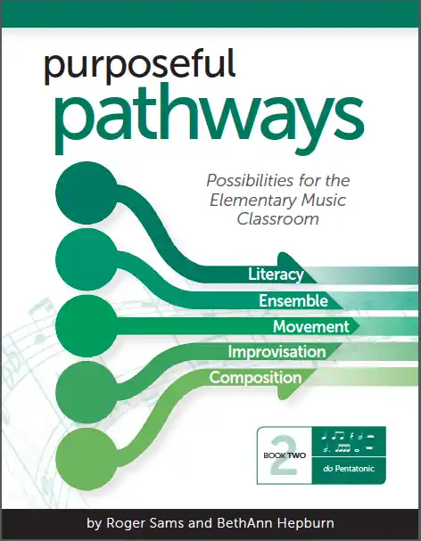 Music is Elementary Purposeful Pathways Possibilities for the Elementary Music Room, Book 2 - Sams/Hepburn/Trinka - Book/Manipulatives CD-ROM Expédition Rapide