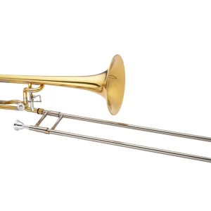 Jupiter JTB1160FOQ Open Wrap Tenor Trombone with F Attachment and Yellow Brass Bell Dernier Modèle