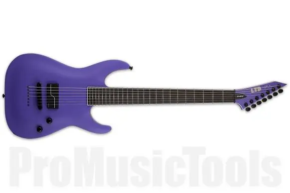 Populaire ESP Ltd SC-607B1H PS - Purple Satin - Stephen Carpenter Signature - b-stock W19040115