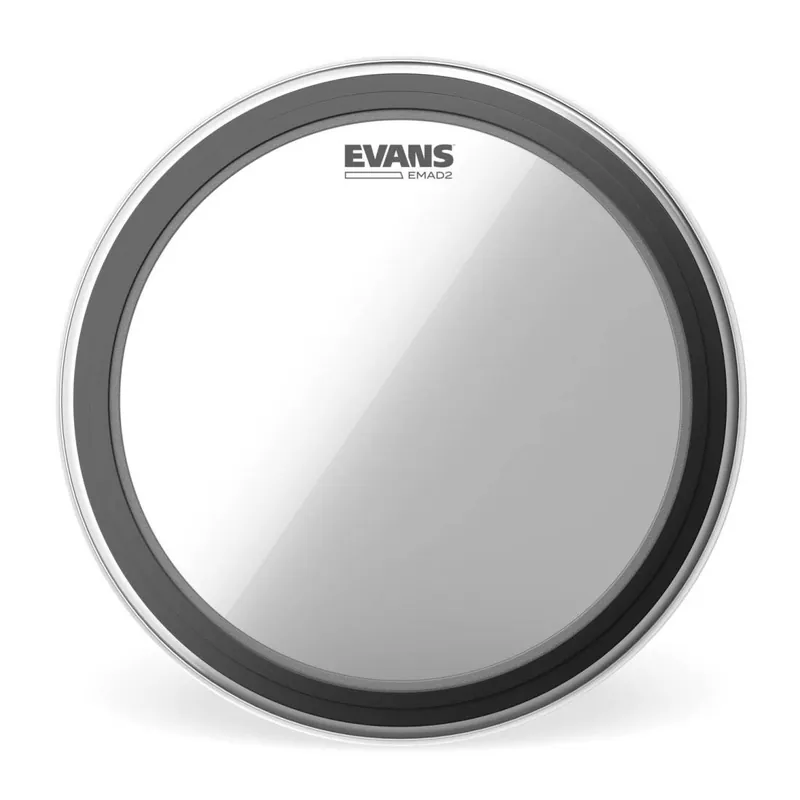 Evans EMAD2 Clear Bass Drum Head - 20‘‘ Retour Gratuit