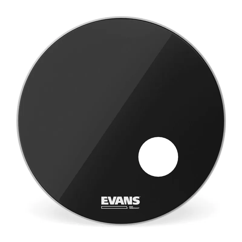 Evans BD22RB - 22 Inch EQ3 Resonant Black Drumhead Meilleure Vente