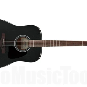 Ibanez AW84-WK - Weathered Black Open Pore Retour Gratuit