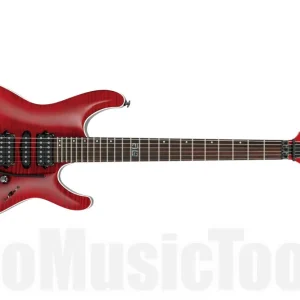 Quantité Limitée Ibanez KIKO100-TRR Kiko Loureiro Signature - Transparent Ruby Red
