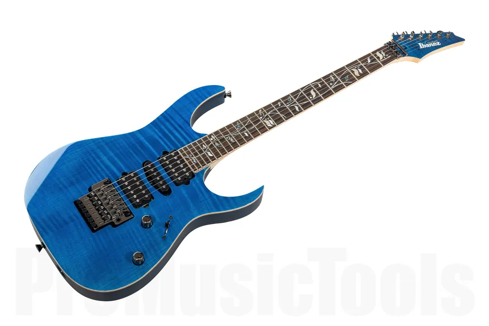 Vente Flash Ibanez RG8570 RBS - Royal Blue Sapphire J-Custom